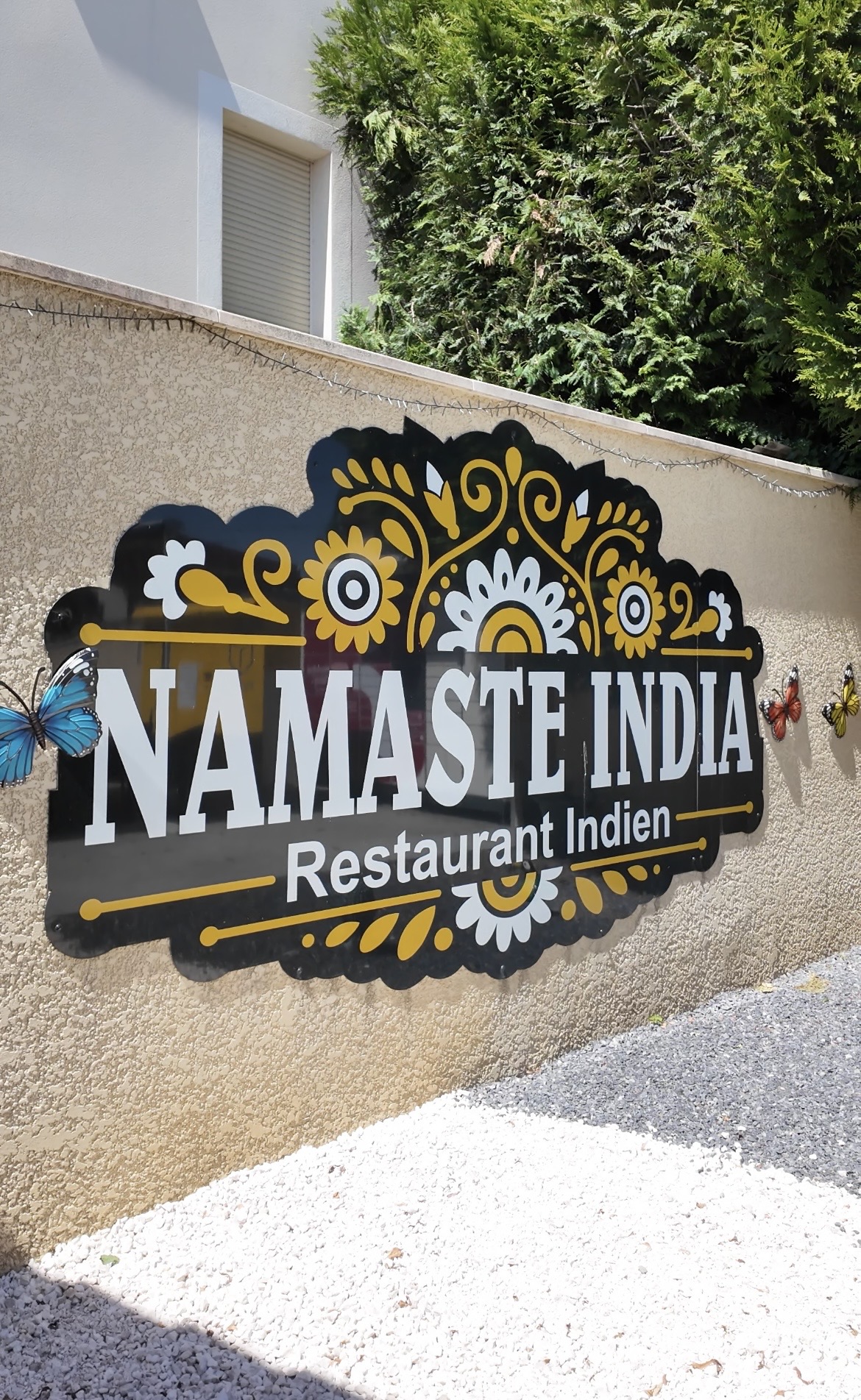 Enseigne Namaste India Restaurant Indien
